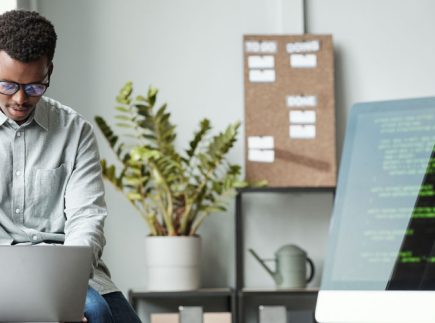 app and software developer at work
